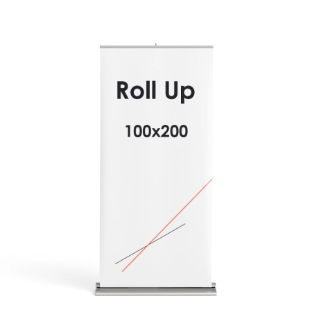 Roll-Up 100x200 cm Standard (frontlite 510g)